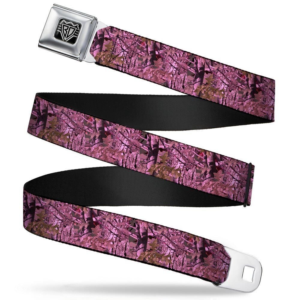 4675 Unisex-Adult's Seatbelt Belt Camo XL, Hunting Pinks, 1.5"" wide